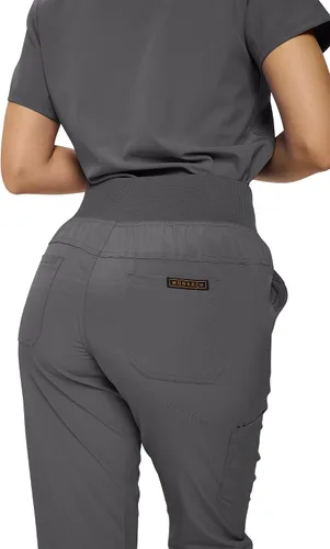 Miniatura 4 de Pantalones quirúrgicos acanalados para mujer