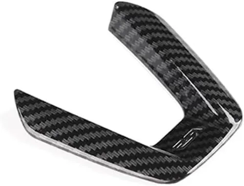 Emblema Deportivo de Fibra de Carbono, Adhesivo para Volante, Decoración Interior Compatible con Mazda 3, 6, CX-4, CX-5, CX-9