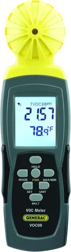 Miniatura 3 de General Tools Probador de VOC #VOC08 Data Logger - Detector de emisiones de compuestos orgánicos volátiles
