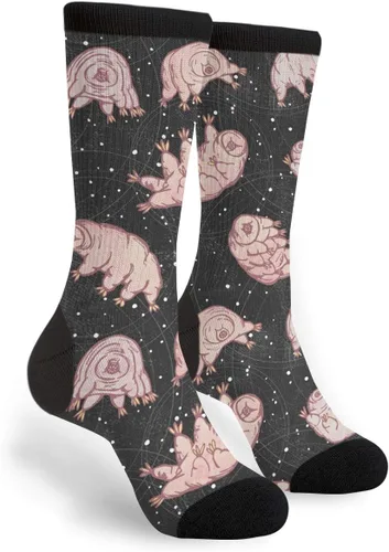 Miniatura 14 de Calcetines de tubo divertidos para hombres y mujeres, calcetines deportivos casuales para hombre y mujer