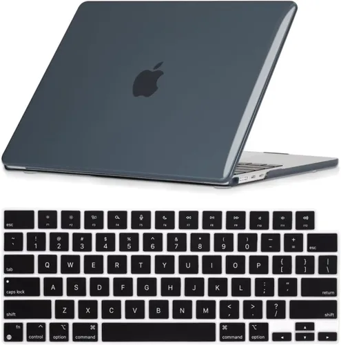 Miniatura 65 de Se7enline Compatible con MacBook Air 2025 2024 2023 de 15 pulgadas M4 M3 M2 Funda rígida para laptop Mac Air de 15.3 pulgadas M4 M3 M2 Chip