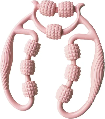 Miniatura 9 de Rodillo de espuma premium, rodillo muscular, masajeador de tejido profundo para piernas, brazos, cuello, pantorrillas, muslos, espalda, codo de Verde