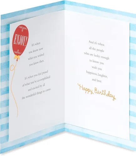 Miniatura 2 de American Greetings Tarjeta de cumpleaños número 40 (When The Fun Begins)