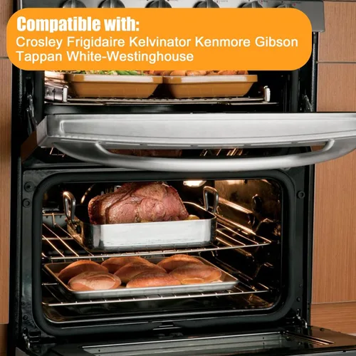 Miniatura 4 de 316067902 Estante para horno para Frigidaire, Kenmore Oven 316069800, 316083800,22-7/8" x 16-1/4"(2 unidades)