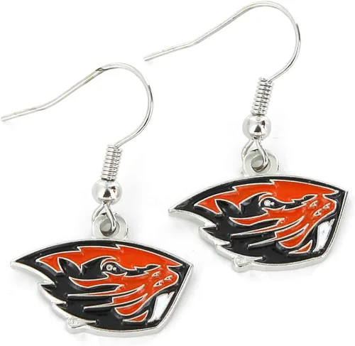 Miniatura 24 de aminco NCAA Pendientes colgantes con logo de la NCAA para adultos unisex