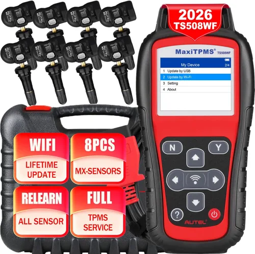 Autel MaxiTPMS TS508WF Kit, herramienta de programación TPMS, actualización de Autel TS508/TS501/TS408, activar/volver a aprender todos los