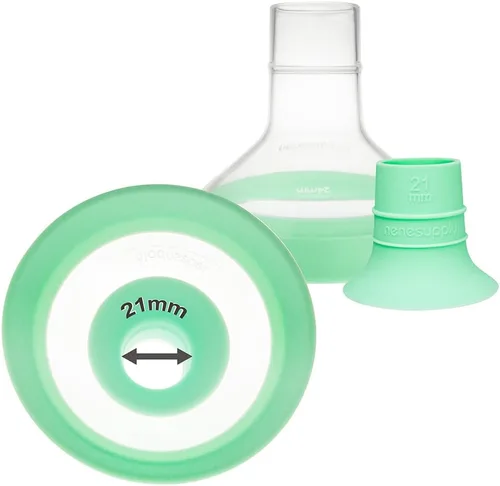 Miniatura 10 de Nenesupply Protector de pecho de brida de 0.748 in compatible con piezas de bomba y extractores de leche Lansinoh. Reemplazo al paramanta Lansinoh