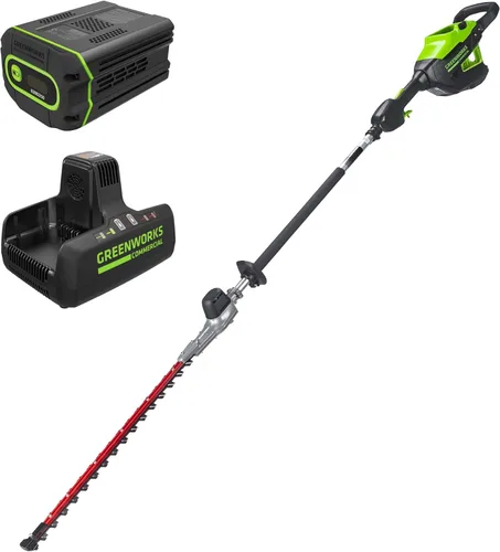 Miniatura 15 de Cortasetos de poste inalámbrico Greenworks Pro de 80 V y 20 pulgadas, solo herramienta