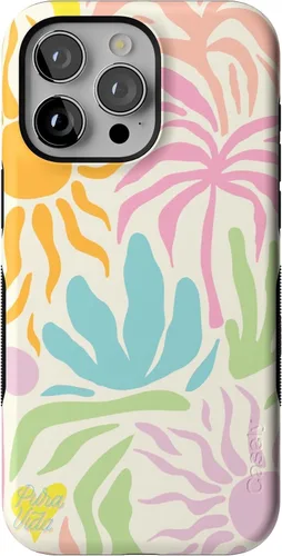 Miniatura 111 de Funda Casely para iPhone 15 Pro Max Todas las sonrisas Adhesivo de cara sonriente Compatible con MagSafe Diseño protector audaz
