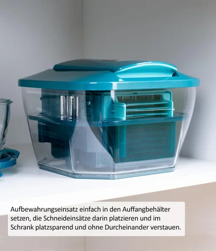 Miniatura 3 de Genius Nicer Dicer Chef - Juego de accesorios profesionales para cortador de verduras, 5 piezas, cortador de verduras, inserto de almacenamiento