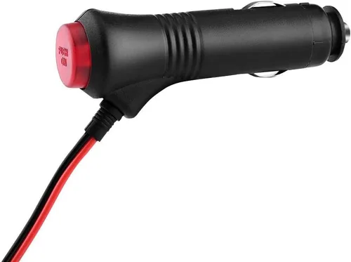 Miniatura 8 de Enchufe para encendedor de cigarrillos con cable, plástico Qiilu y materiales metálicos, 12 V, 24 V, 4.9 ft, enchufe macho para encendedor