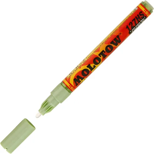 Miniatura 12 de Molotow ONE4ALL - Marcador de pintura acrílica, 0.059 in, negro metálico, 1 cada uno (127.501)