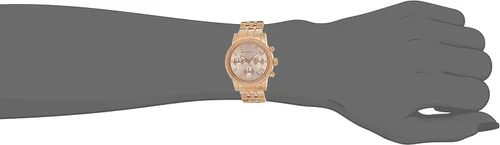 Miniatura 4 de Reloj Michael Kors Ritz MK6077 de pulsera color oro rosa para mujer
