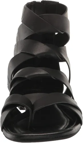 Miniatura 2 de Aerosoles Sandalias planas Harper para mujer, Cuero negro
