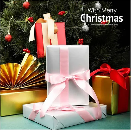 Miniatura 35 de Cinta de satén amarilla de 1 pulgada, cinta de satén sólido de doble cara para envoltura de regalos, bodas, decoración de fiestas, accesorios