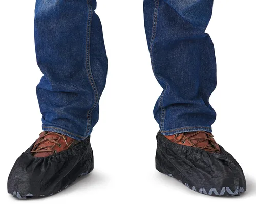 Miniatura 7 de Venom Steel Fundas para botas y zapatos, resistentes, fáciles de poner, se ajustan sobre botas, agarre mejorado, paquete económico, 12 pares por caja