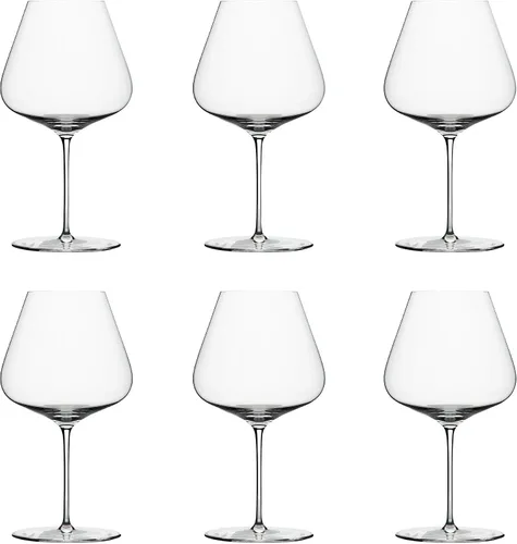 Zalto Copa de vino burdeos – Cristal soplado a mano extra grande por maestros artesanos europeos – Artesanía austriaca para tintos atrevidos – 9.1