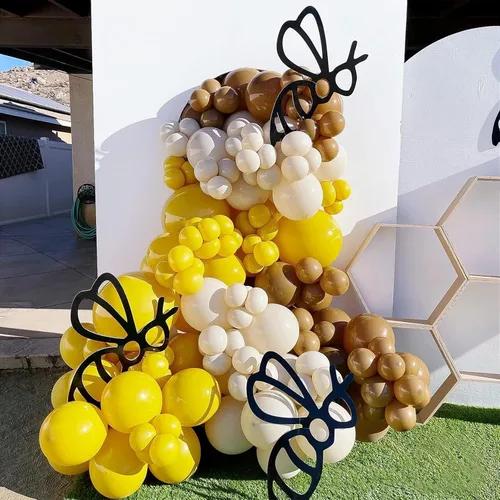 Miniatura 7 de FOTIOMRG 120 globos negros de 5 pulgadas, pequeños globos de látex para fiesta, calidad de helio para cumpleaños, graduación, baby shower, día