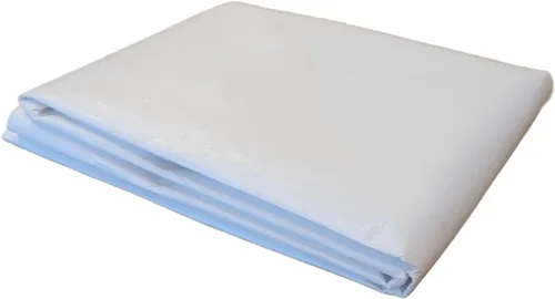 Miniatura 3 de H.D. Lona blanca ultra gruesa de 16 mil (tamaño exacto) (6' x 12')