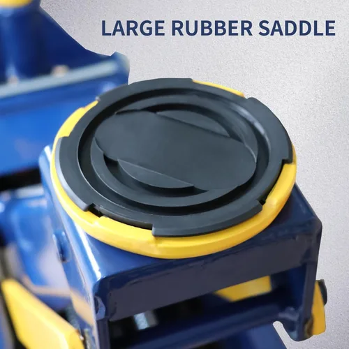 Miniatura 6 de Gato hidráulico de piso resistente de 3 toneladas para automóvil (6600 libras) con bomba de pistón único, elevación rápida, rango de elevación