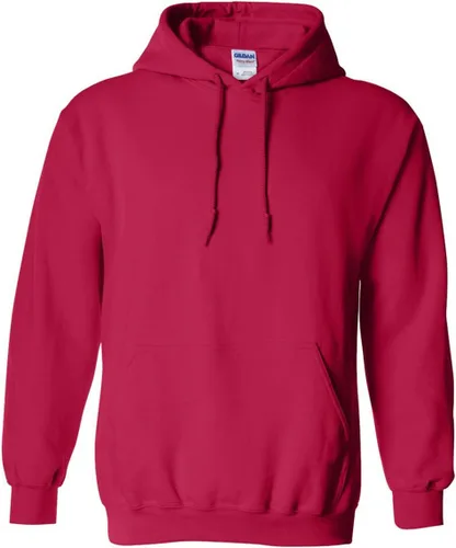 Miniatura 23 de Gildan - Sudadera con capucha para hombre, mezcla pesada, cordón de ajuste, Rosa de seguridad