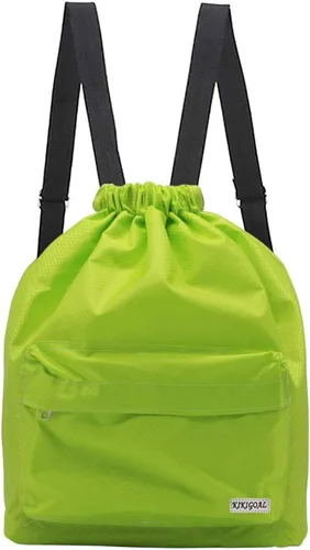 KIKIGOAL Bolsa de natación separada seca y húmeda mochila portátil con cordón impermeable para gimnasio, deportes para piscina y playa