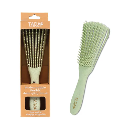 Miniatura 7 de TADA Natural Beauty - Cepillo desenredante para cabello rizado, grueso, ondulado y fino, agujeros de ventilación para secado rápido y peinado