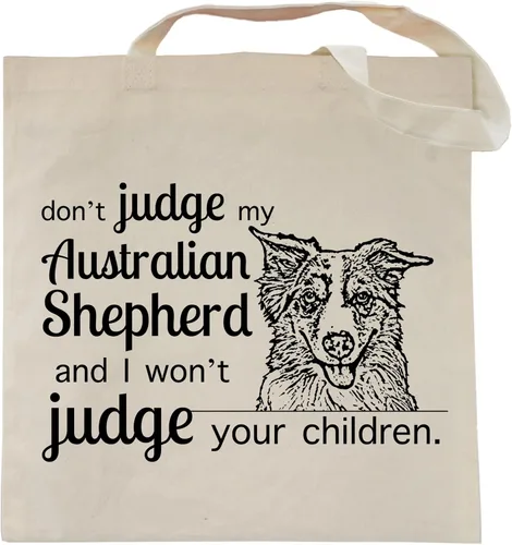 Miniatura 23 de Pet Studio Art Bolso tote Don't Judge My Dog DOBERMAN