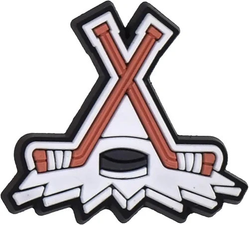 Miniatura 5 de Travel Outdoor Adventure Charm Ice Hockey Sports Shoe Charms Soccer Clog Pins Cute Cartoon PVC Charms Decoration Boys Football Baseball Accessories