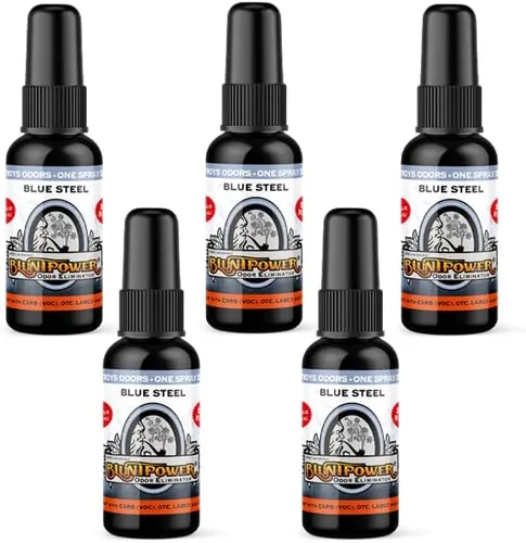 Miniatura 8 de BluntPower (niebla de bambú, paquete de 3) - Eliminador de olores concentrado y aceite difusor - Desodorizador de habitación, eliminador de olores