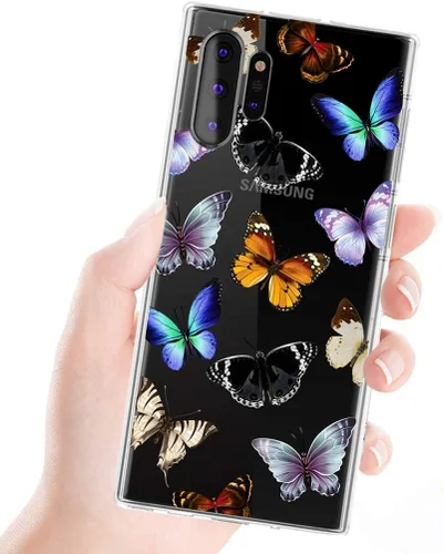 Miniatura 6 de Funda de teléfono para Galaxy Note 10 Plus 5G, para Samsung Note10+ para niñas, funda protectora transparente de TPU suave transparente para Samsung