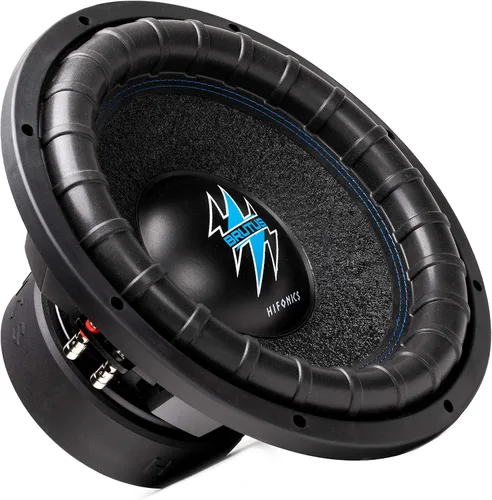 Miniatura 2 de Hifonics BRW15D2 - Subwoofer de audio para automóvil Brutus de 3000 vatios de 15 pulgadas con calibre pesado, recubrimiento en polvo, canasta
