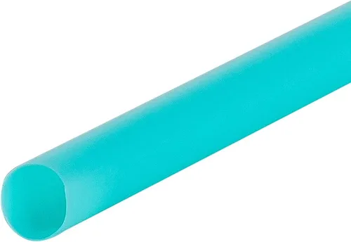 Miniatura 4 de Karat C9125 (Aqua) Pajitas gigantes de 10.25 pulgadas (0.315 in de diámetro), envueltas en papel, aguamarina (caja de 1200)
