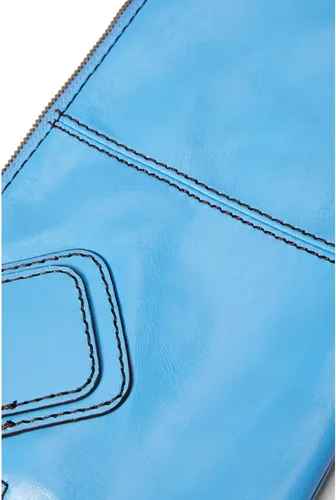 Miniatura 4 de HOBO Sable - Bolsa de muñeca para mujer, construcción de cuero pulido con correa de muñeca circular, bolsa práctica y compacta