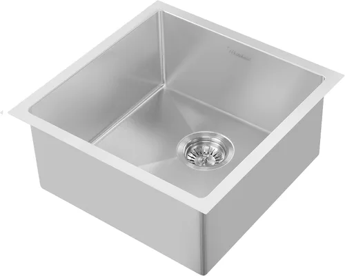 Miniatura 10 de Whitehaus whnpl1818 Plus de Noé de 17 – 3/4" sola cuenca cocina fregadero para montaje bajo encimera o, con, WHNPL1818-B