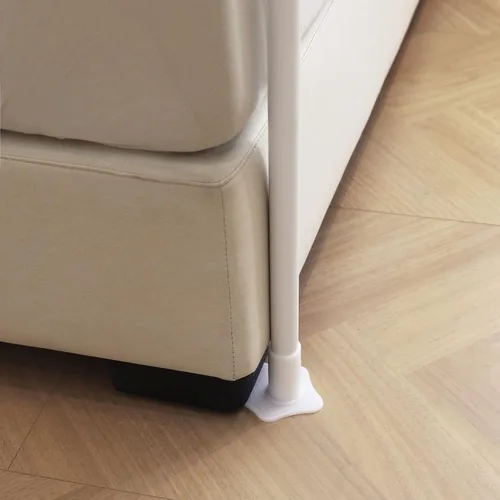 Miniatura 7 de AIKASY Marco de Cama con Dosel Premium para Camas de Tamaño Individual, Postes de Metal Mejorados, Soportes de Cama de Cuatro Esquinas, Ideal