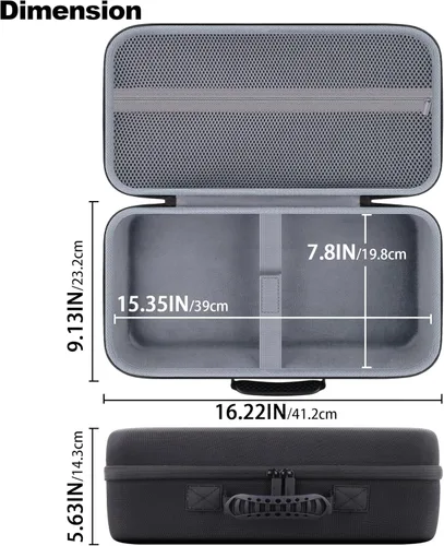 Miniatura 6 de co2CREA Estuche de viaje duro de repuesto para HP OfficeJet 250 Impresora portátil todo en uno Impresión móvil inalámbrica CZ992A