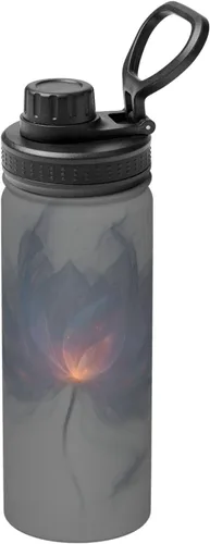 Miniatura 17 de litchi Printed Insulated Water Bottle, 18oz Stainless Steel Funny Travel Mug, Leakproof Hot & Cold for Sports, Gym, Hiking