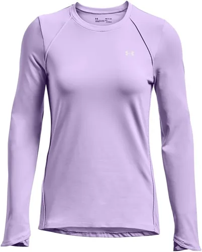 Miniatura 3 de Under Armour Camiseta acogedora de manga larga con cuello redondo para mujer