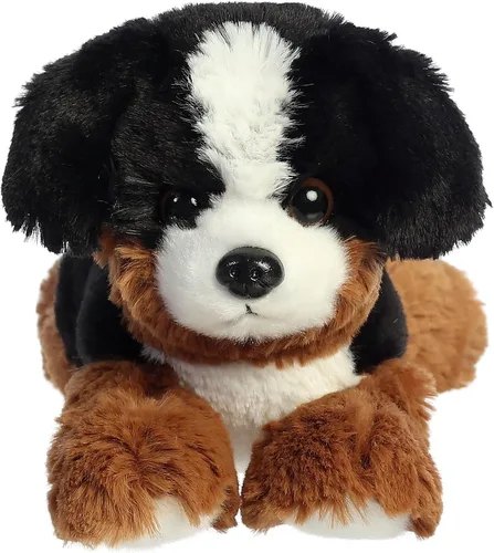 Miniatura 2 de Aurora® Adorable Mini Flopsie™ Bernie Mountain Dog™ Animal de peluche - Compañeros Mini Listos para Aventuras Juguetonas - para Niños de Todas