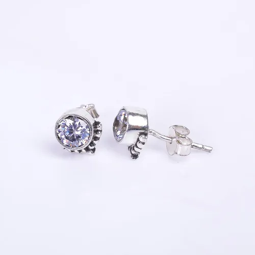Miniatura 84 de Round Gemstone Stud Design 2