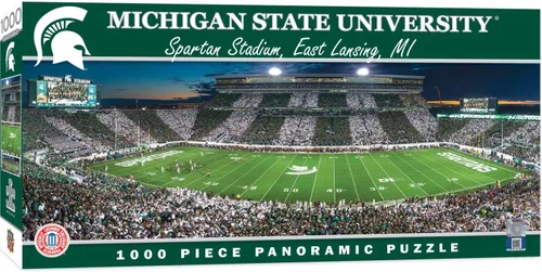 Miniatura 13 de MasterPieces Rompecabezas de 1000 piezas – NCAA Texas A&M Aggies vista panorámica del estadio de fútbol americano, divertido para adultos y familia