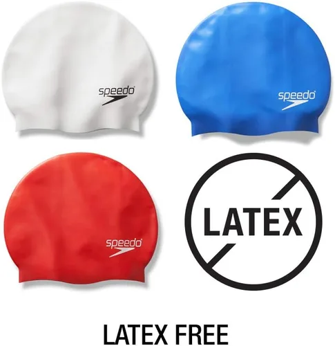 Miniatura 3 de Speedo - Gorro de natación, silicona Verde azulado oscuro