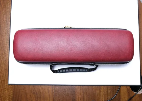 Miniatura 6 de Funda de viaje para reloj de cuero duro con 5 ranuras, almacenamiento y organizador para hombres y mujeres, con almohada de reloj antimovimiento