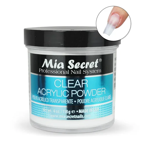 Miniatura 2 de Mia Secret - Polvo acrílico transparente, 4 onzas