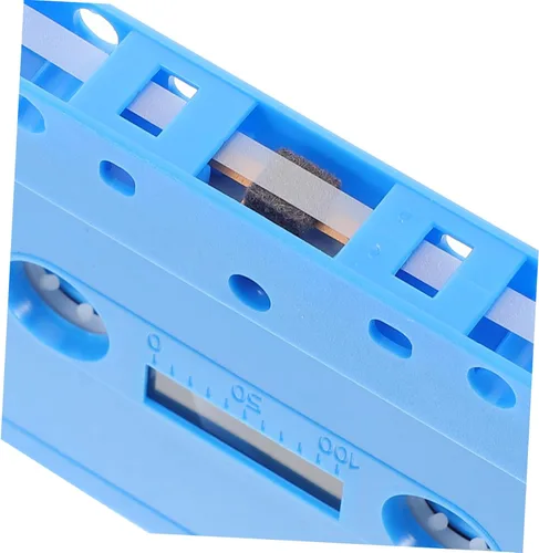 Miniatura 3 de Mikinona 2 cintas de casete vacías retro para decoración de música, casetes de decoración de fiesta, caja de almacenamiento de bricolaje Azul