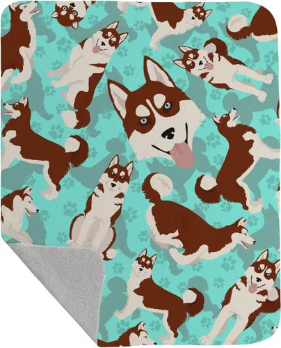 Miniatura 38 de Caroline's Treasures MLM1042LQB Airedale Terrier - Manta acolchada de 50 x 60 pulgadas, diseño de ilustraciones para cama, sofá, suave y ligera