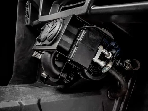 Miniatura 6 de SuperATV Calentador de cabina compatible con modelos Polaris Ranger Calentador Polaris incluye mangueras de descongelación y rejillas
