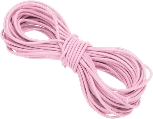 Miniatura 117 de PATIKIL Cuerda elástica elástica de 109 yardas (328.1 ft), cuerda elástica pesada de 0.059 in, albaricoque para manualidades, correas de gancho