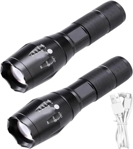 Miniatura 6 de Linterna LED recargable, linterna de 900000 lúmenes